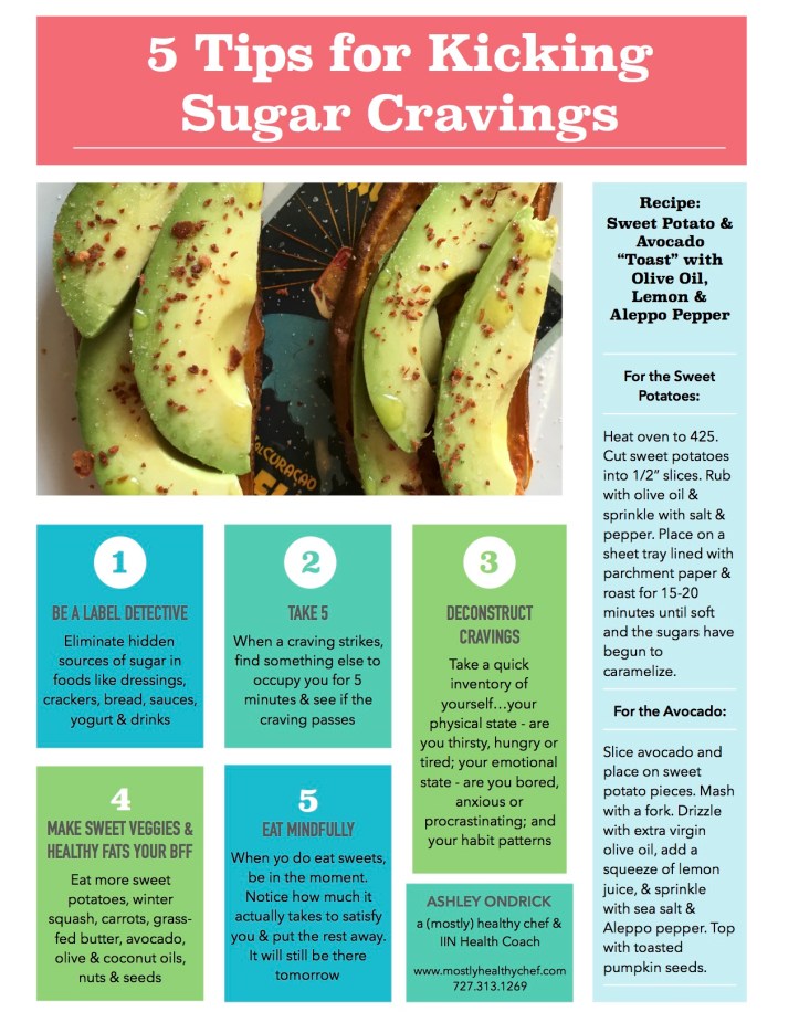 5 Tips for Kicking Sugar Cravings Guide